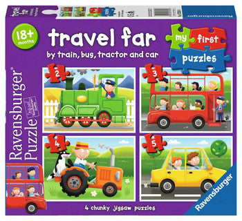Ravensburger Travel Far My First 2/3/4/5 Piece Jigsaw Puzzles