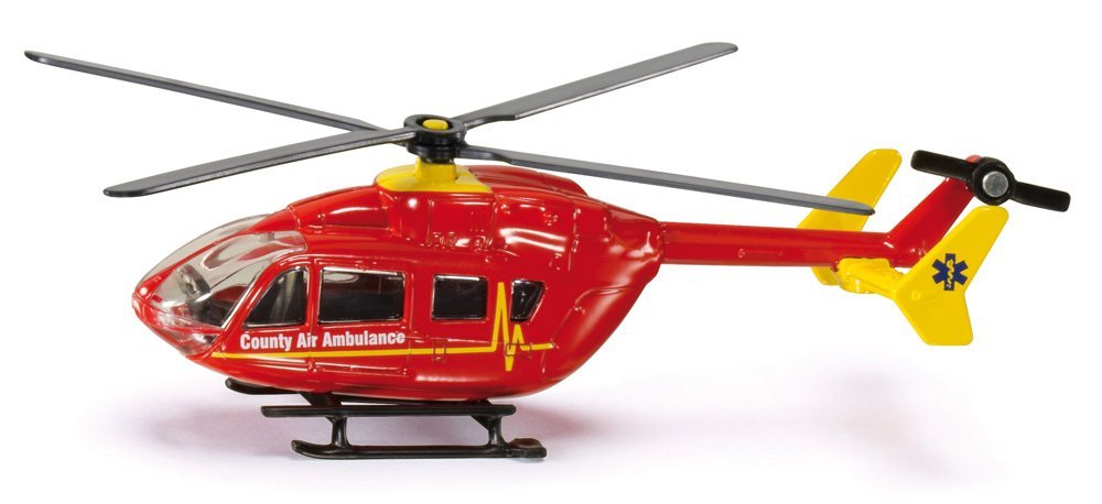 Siku Air Ambulance Taxi Helicopter 1:87 Scale