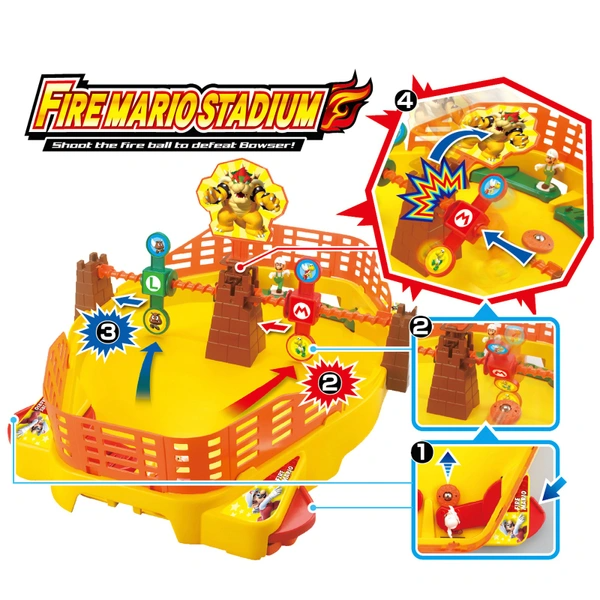 Super Mario Fire Mario Stadium