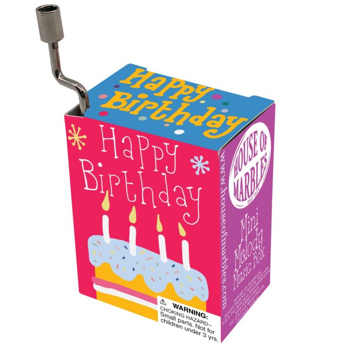 Mini Music Box Happy Birthday