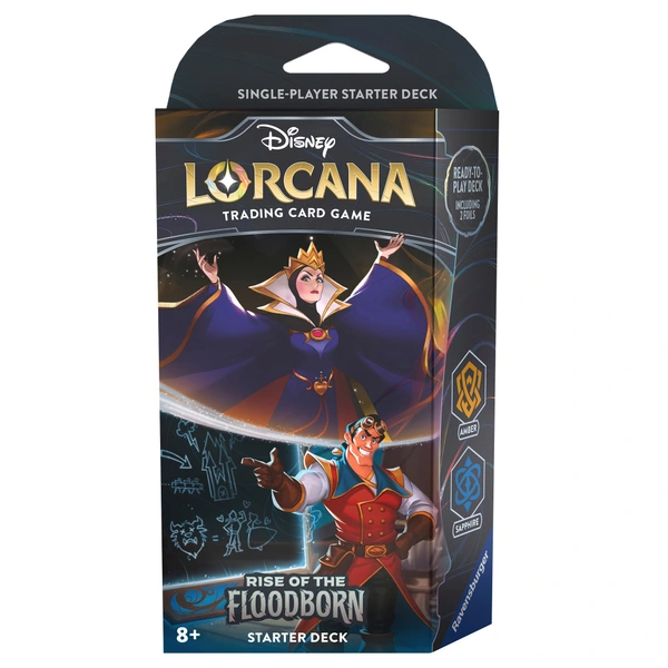Disney Lorcana Rise Of The Floodborn Starter Deck Assorted