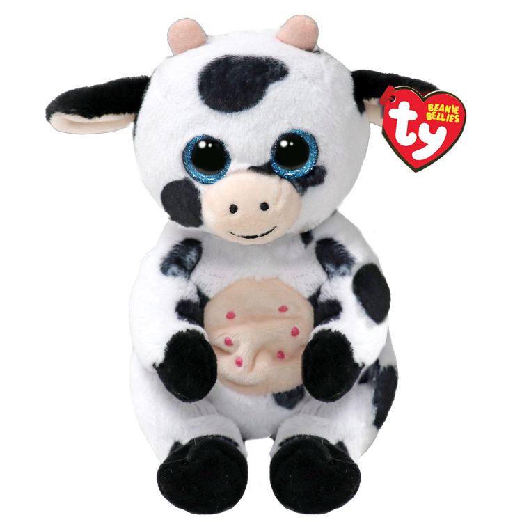 TY Herdly Cow Beanie Bellies