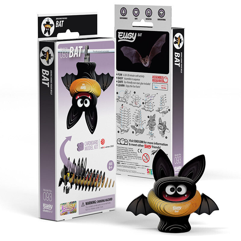 EUGY Bat 3D Model Craft Kit