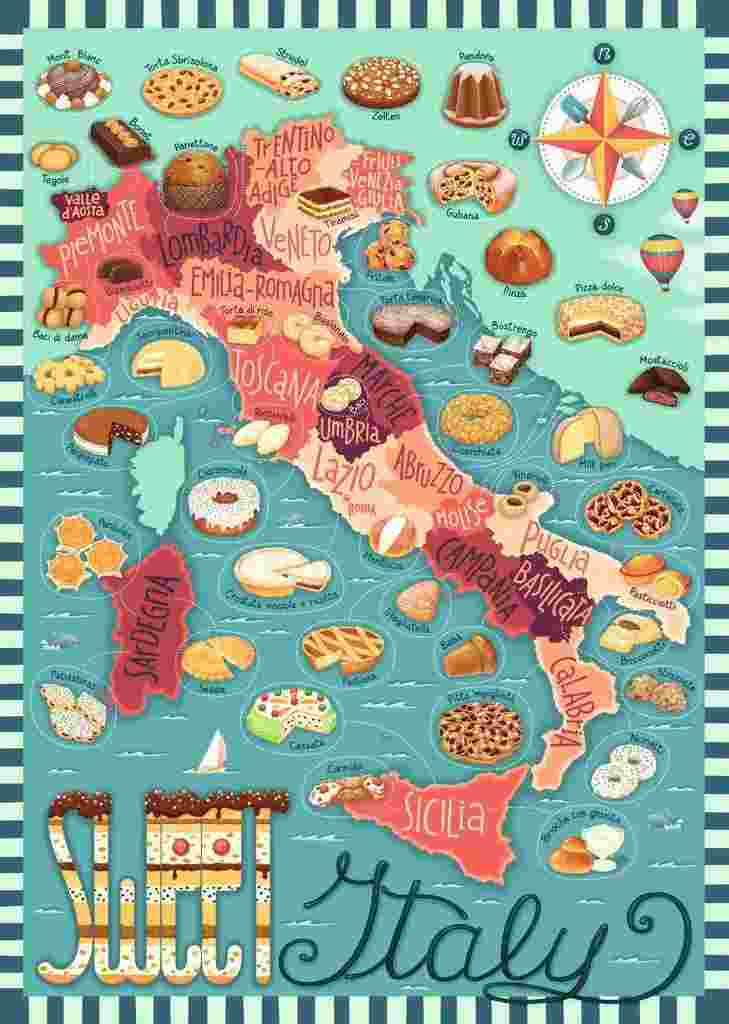Ravensburger Sweet Italy 1000 Piece Jigsaw Puzzle