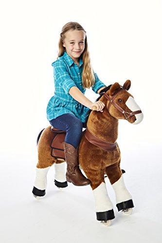 Pony Rider Brown Horse