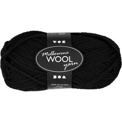Wool 50g Black