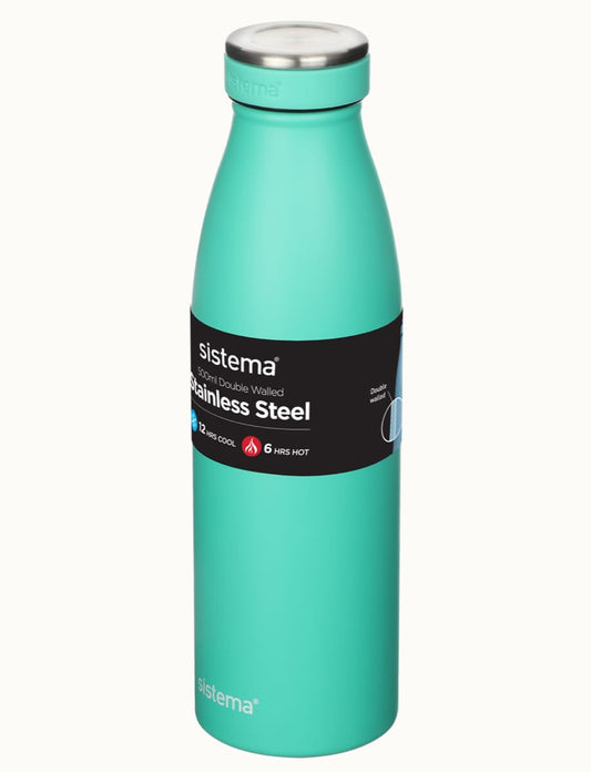 Sistema 500ml Stainless Steel Water Bottle