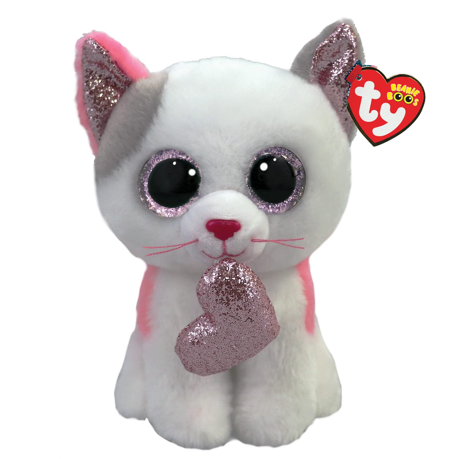 White cat shop beanie boo