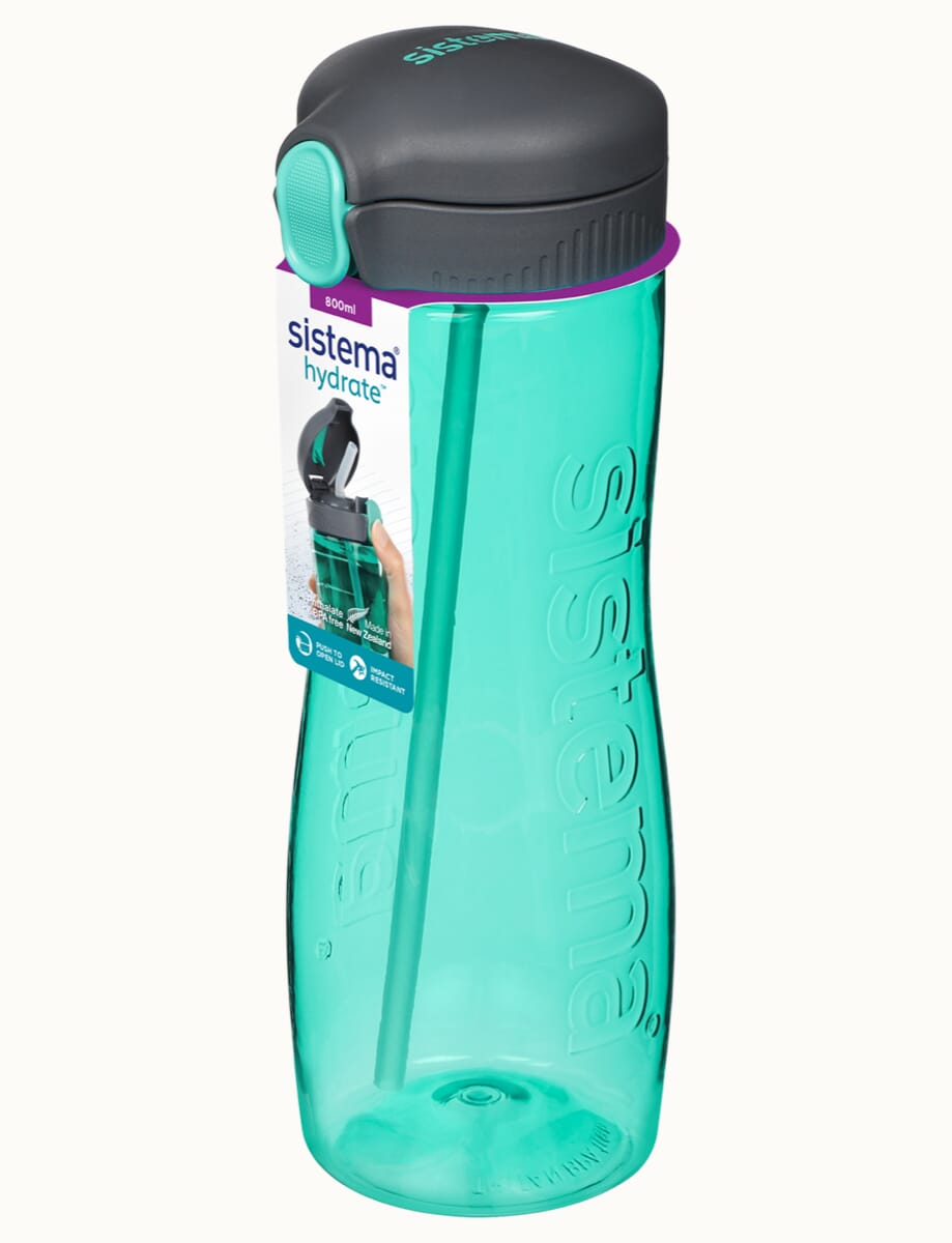 Sistema 800ml Tritan Quick Flip Bottle