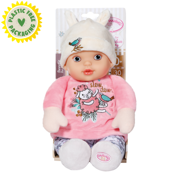 Newborn baby sale annabell with rattle