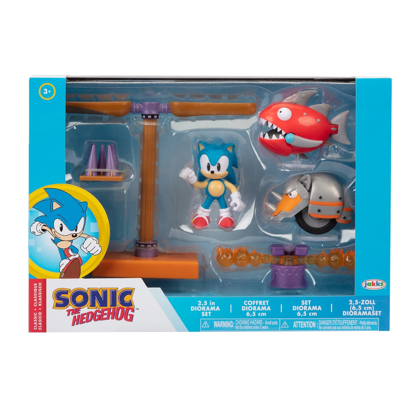 Sonic 2.5" Figure Diorama Set