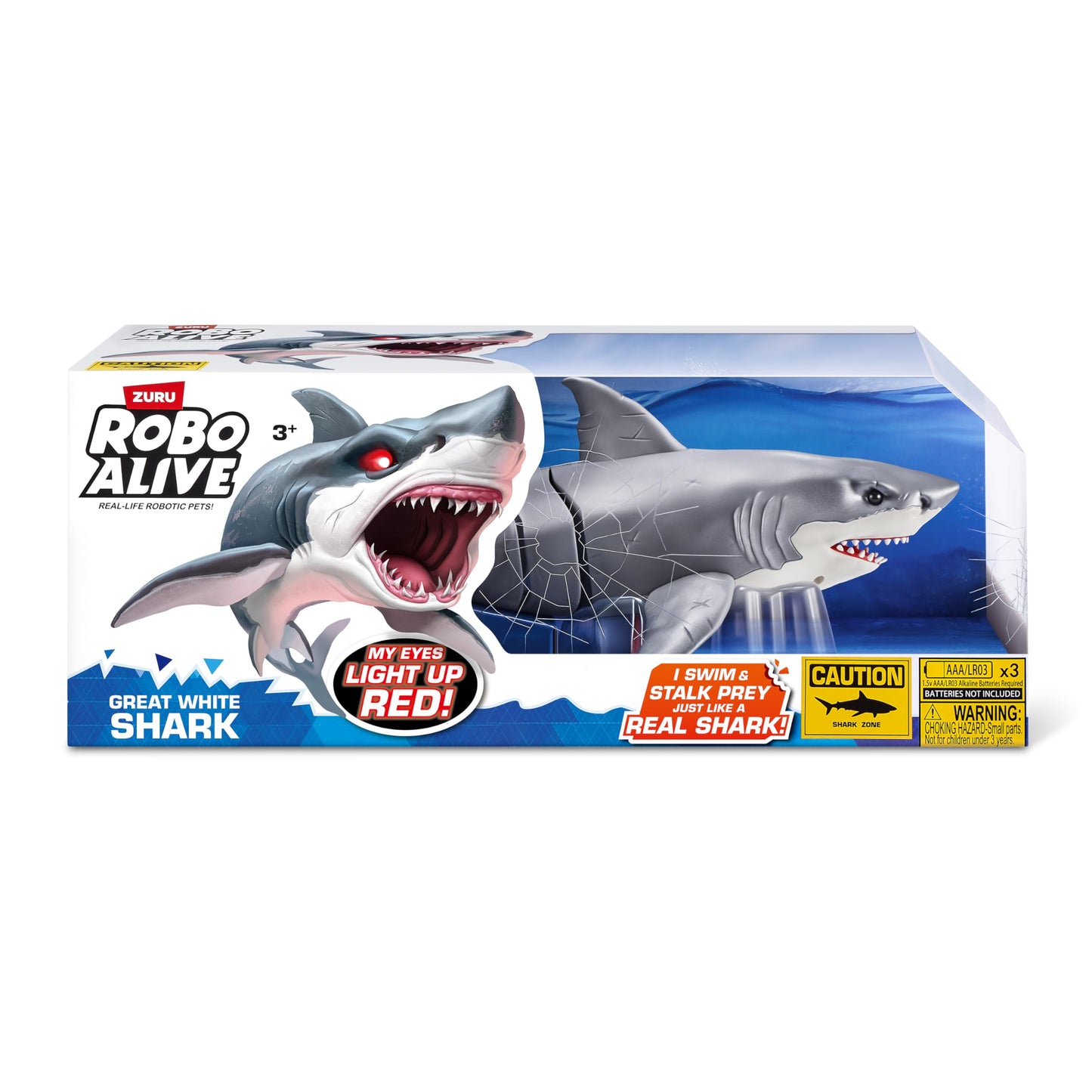 Robo Alive Great White Shark