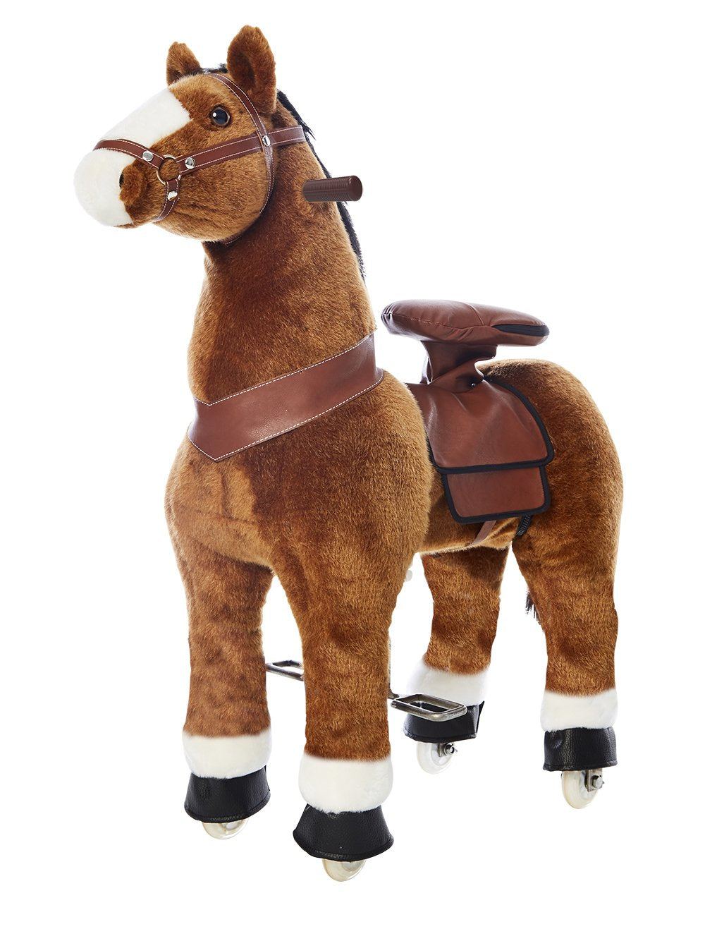 Pony Rider Brown Horse