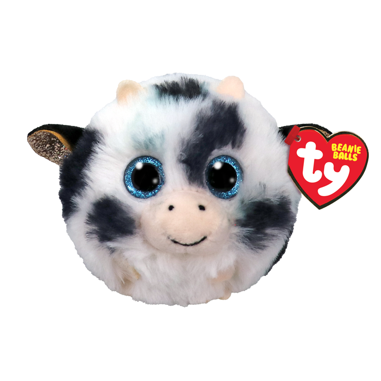 TY Moophy Cow Beanie Ball