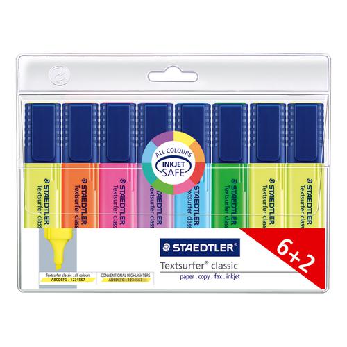 Staedtler Highlighter Wallet 8 Pack