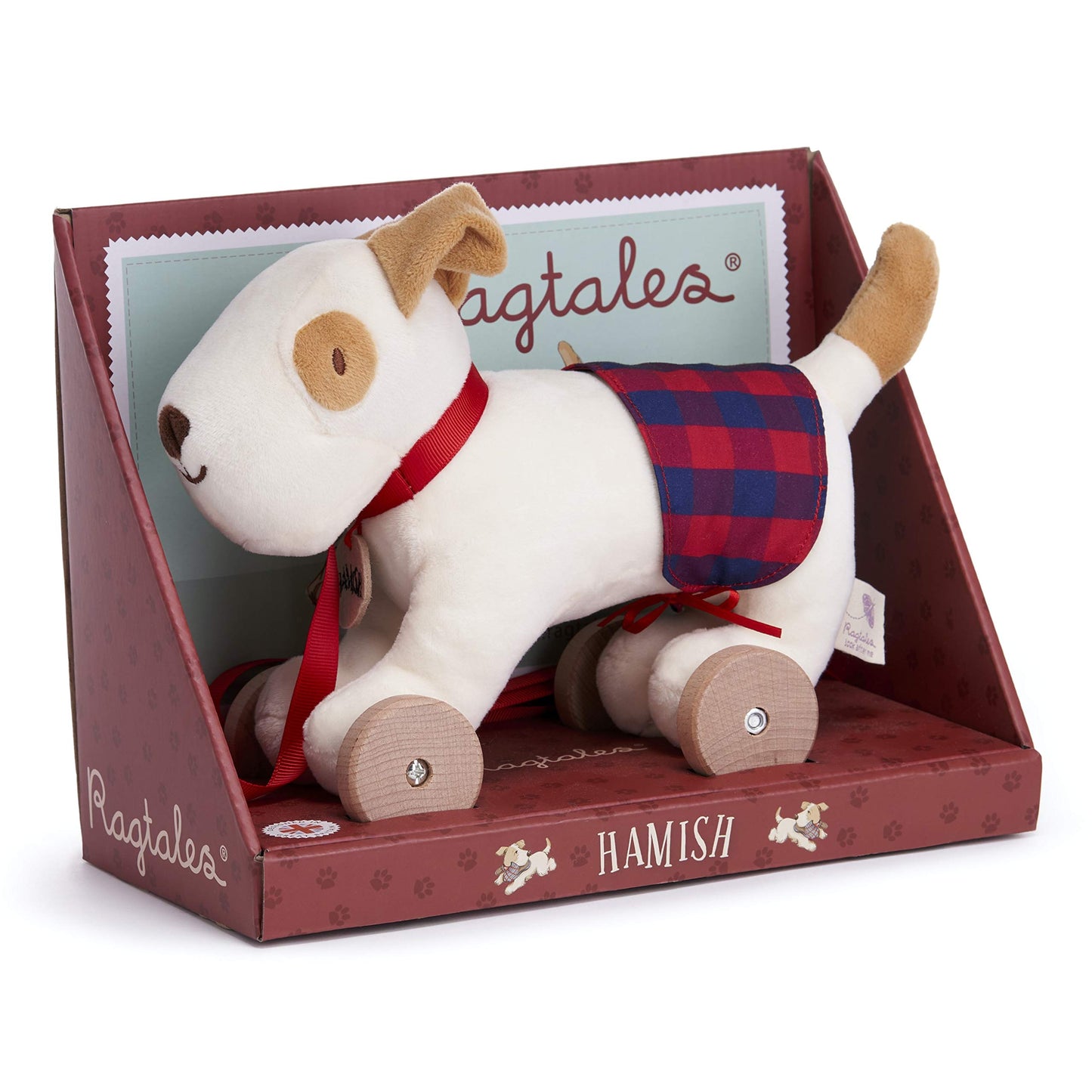 Ragtales Hamish Pull Along Scottie Dog