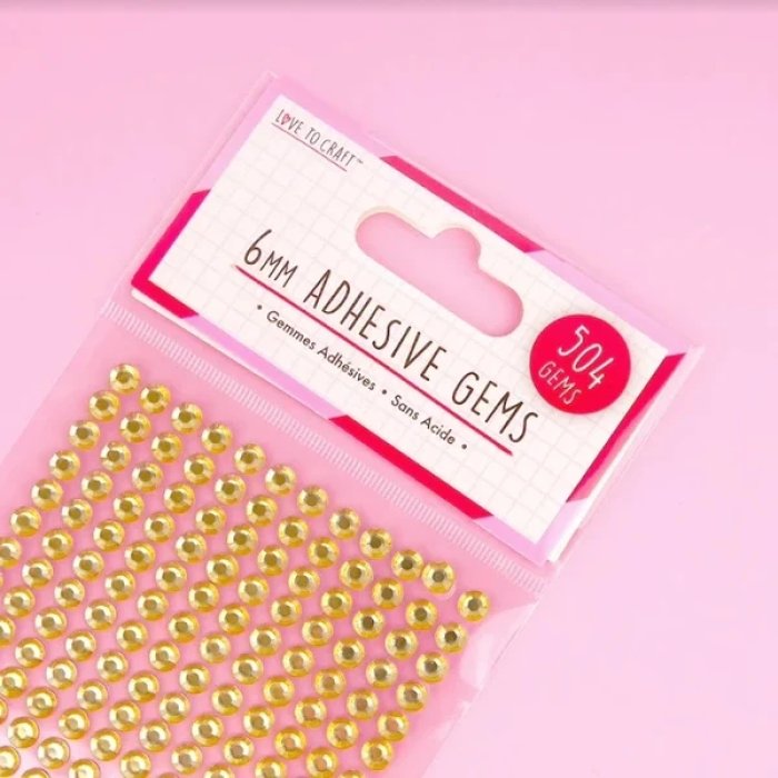 6mm Gems Gold 504pk