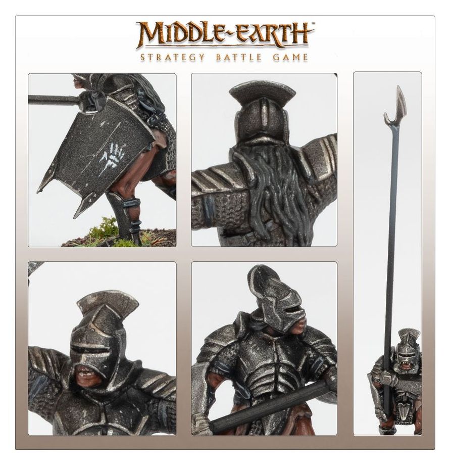 Warhammer Lord Of The Rings Uruk-Hai Warriors