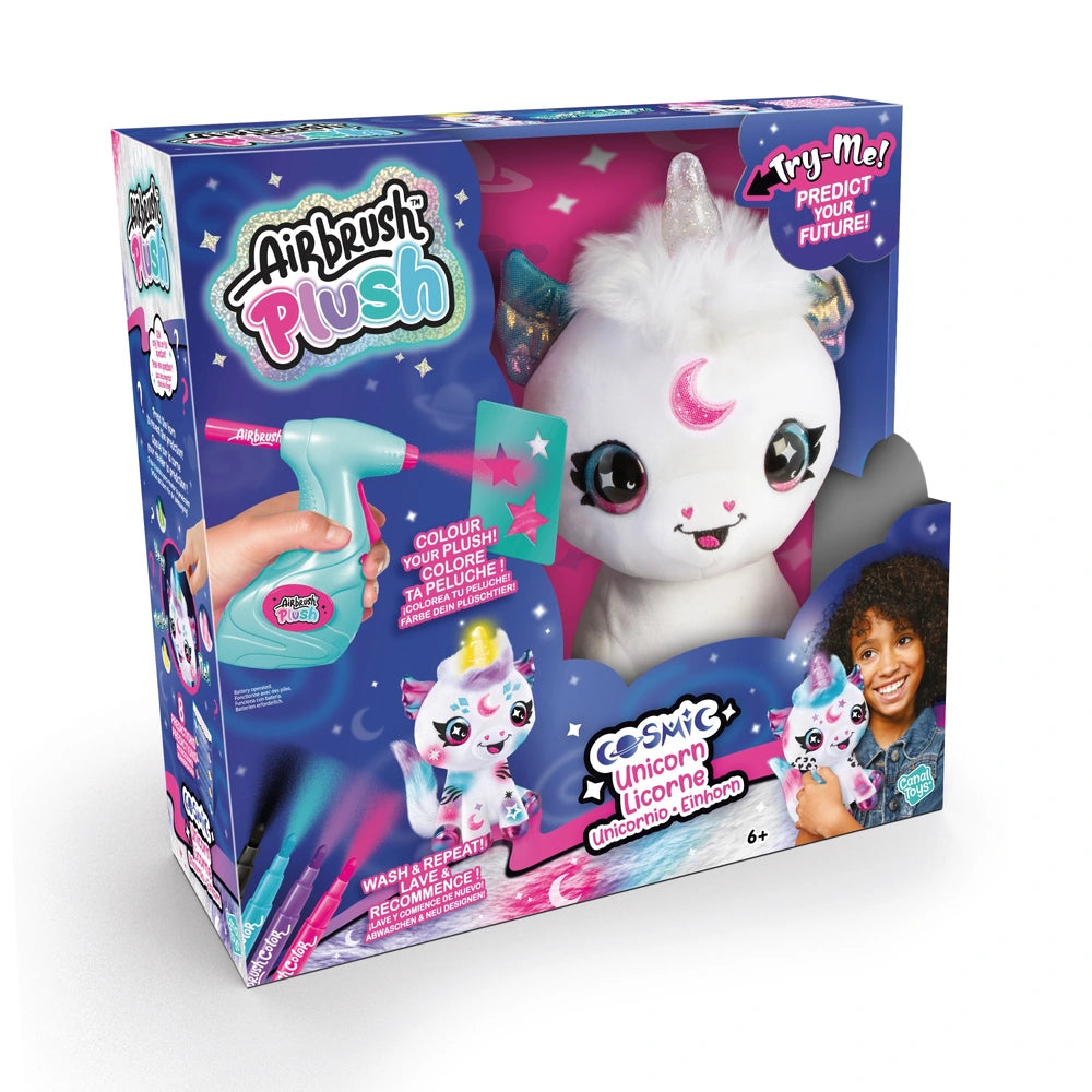 Airbrush Plush Light Up Axolotl