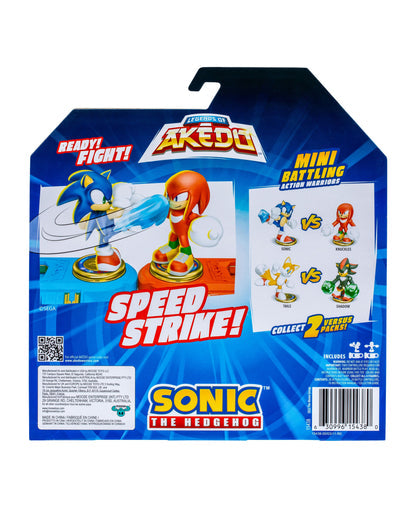 Akedo Sonic The Hedgehog Sonic Vs Knuckles