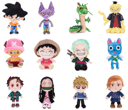 Anime Plush 12 Assorted