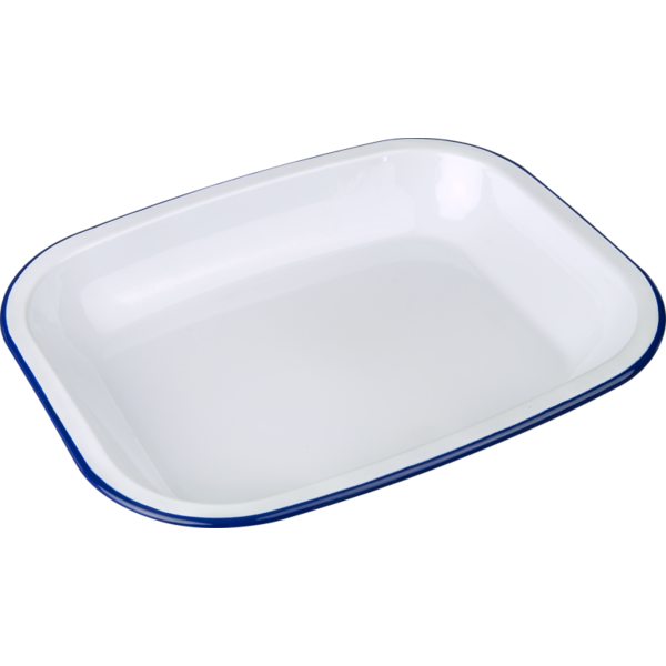 Enamel Bake Pan 28cm