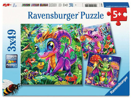 Baby Garden Dragons 3x49 Piece