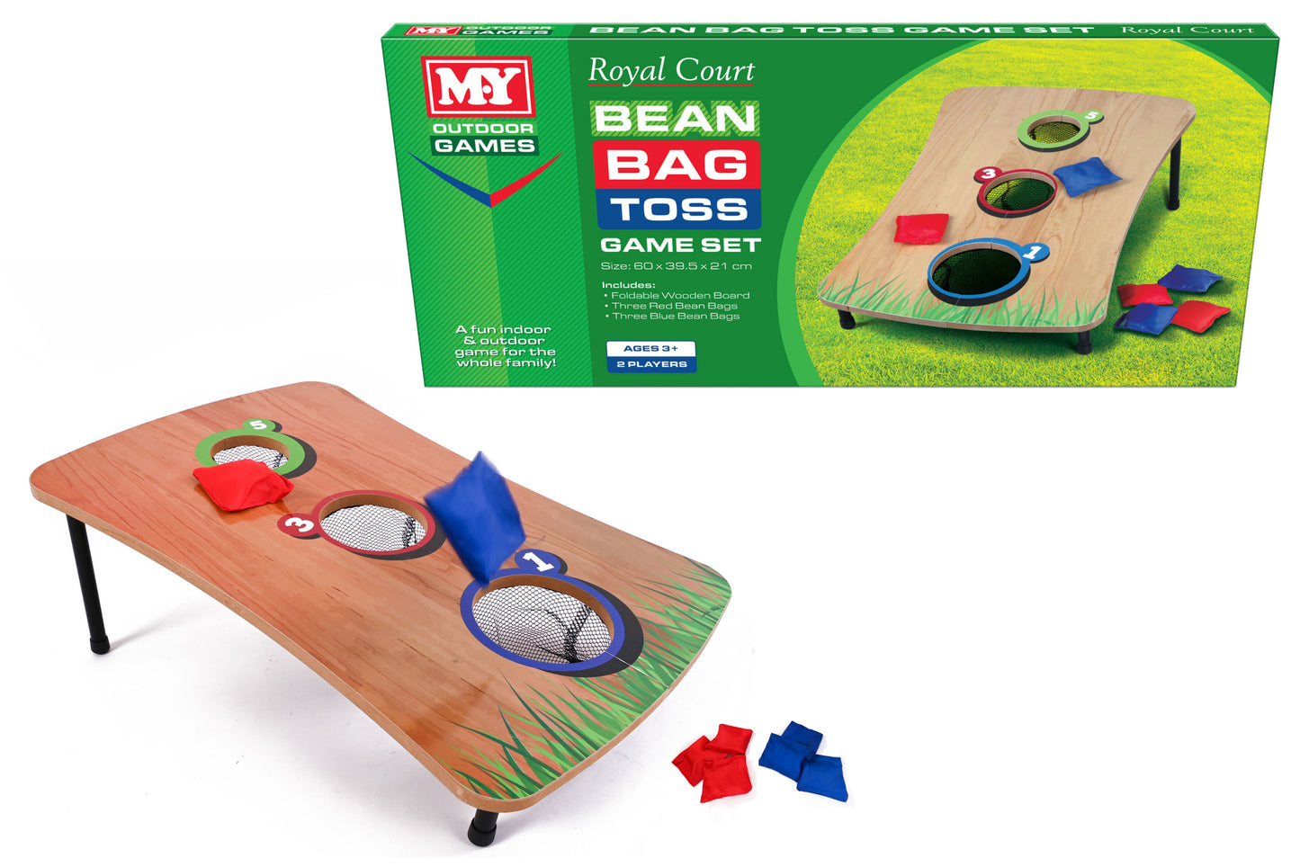 Bag Toss Throw Game Wooden