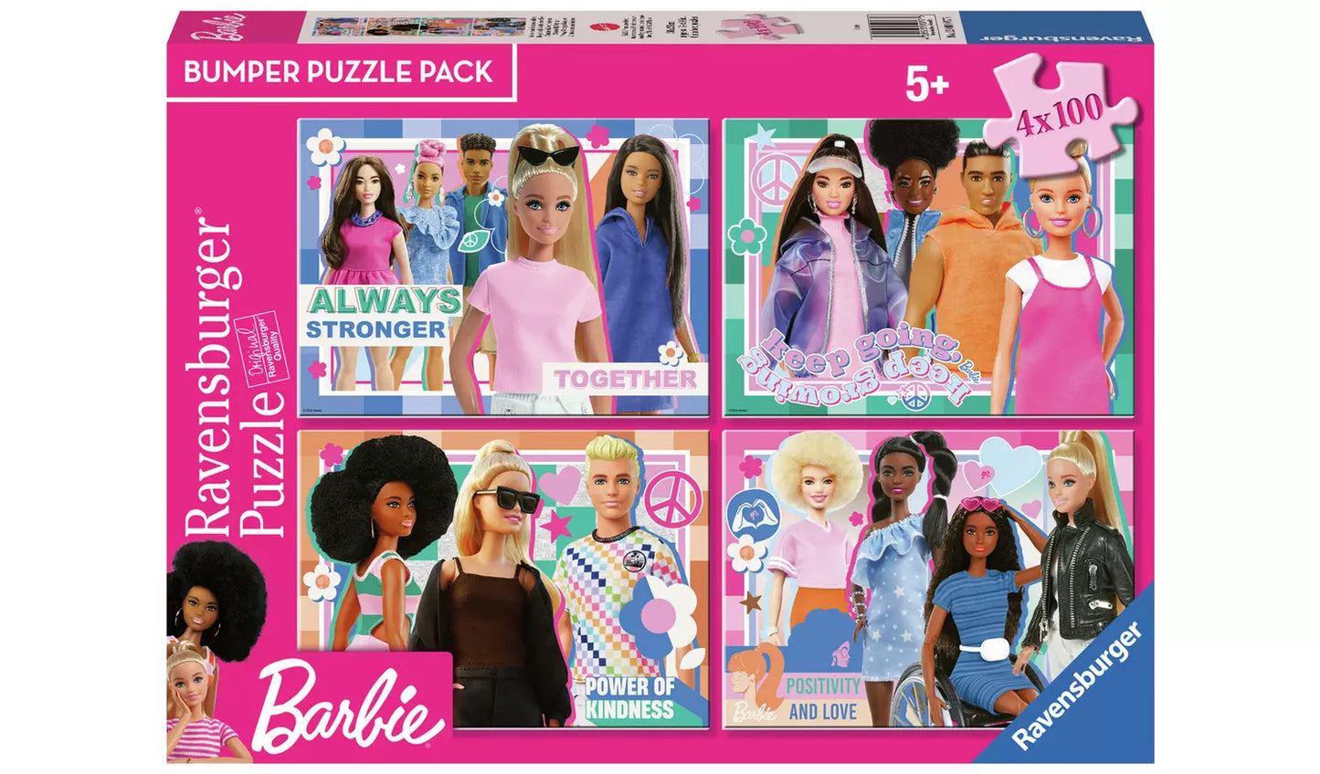 Barbie Bumper Pack 4 x 100PC