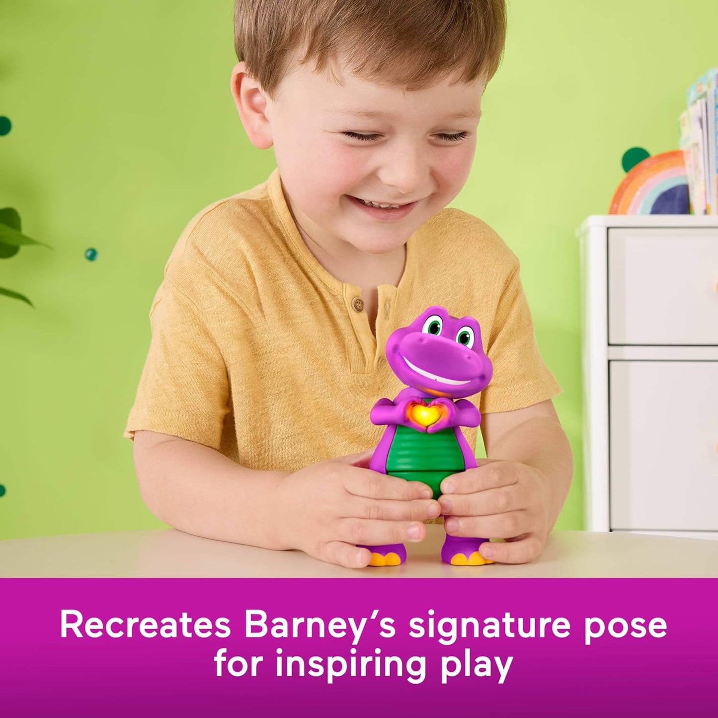 Barney Heart Hands Figure