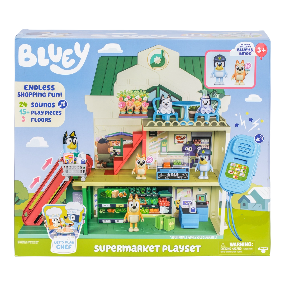 Bluey Leys Play Chef Supermarket