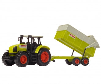 Dickie Claas Ares Tractor & Trailer Set