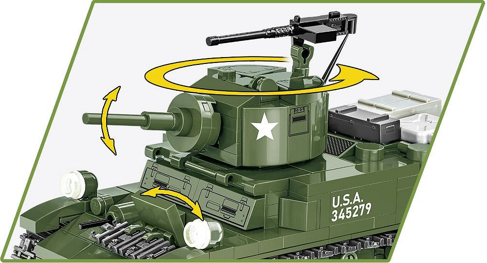 COBI WWII M3 Stuart