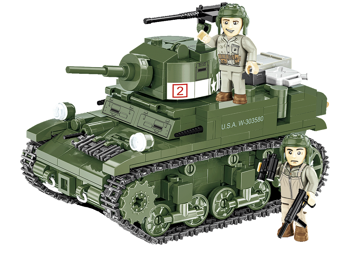 COBI WWII M3 Stuart
