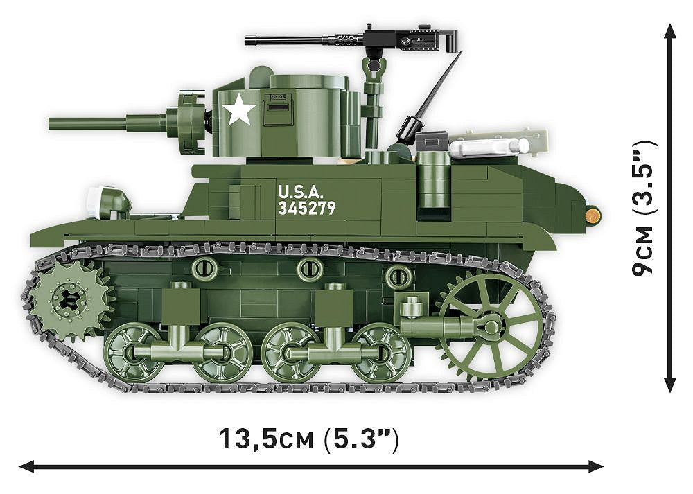 COBI WWII M3 Stuart