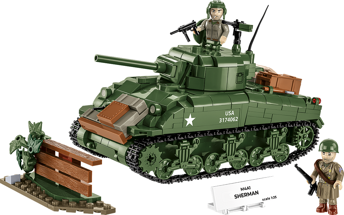 COBI WWII M4A1 Sherman