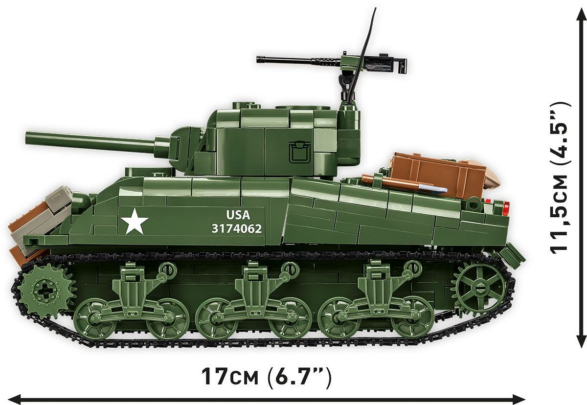 COBI WWII M4A1 Sherman