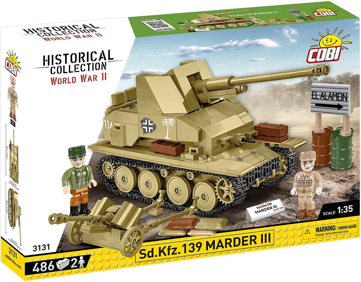 COBI WWII SDKFZ139 Marder III