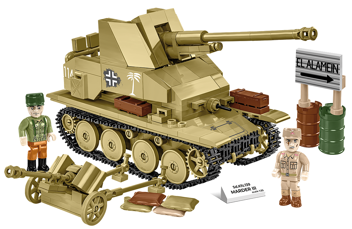 COBI WWII SDKFZ139 Marder III