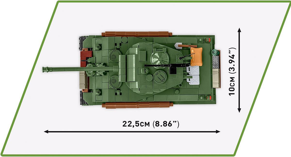 COBI WWII Sherman M4A2E8 (76) W