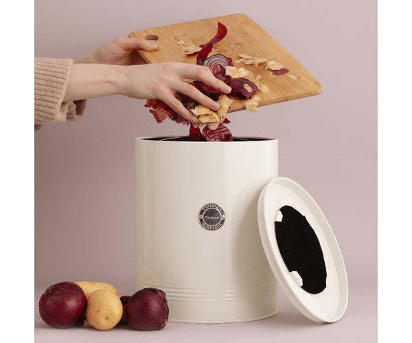 Compost Caddy Cream 5l