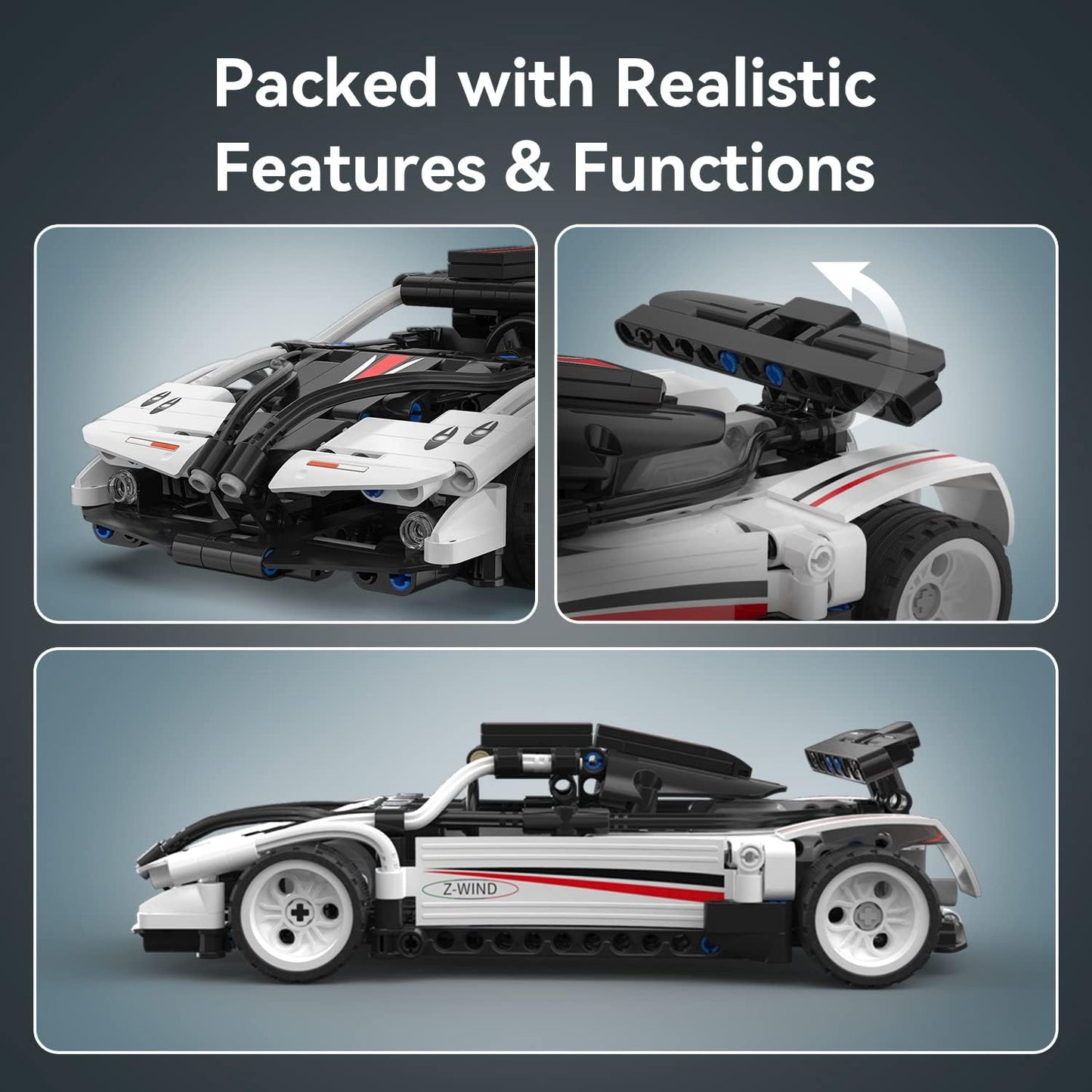 Cada 1:18 Z-Wind Pull back Racing Car