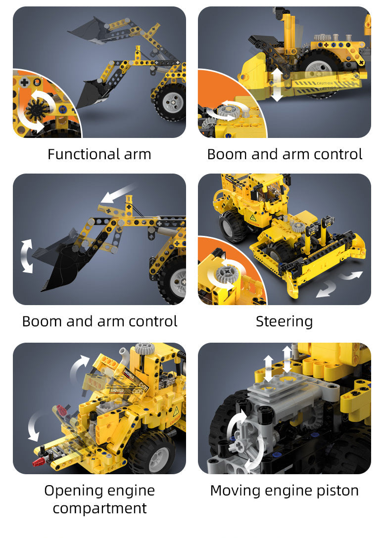 Cada Excavator 467Pcs