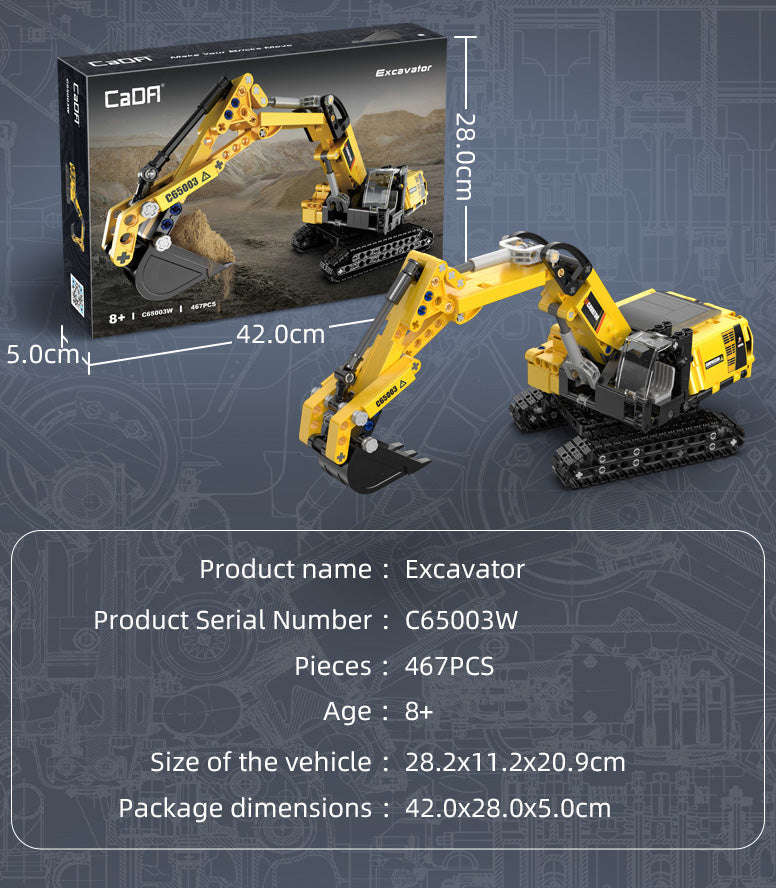 Cada Excavator 467Pcs