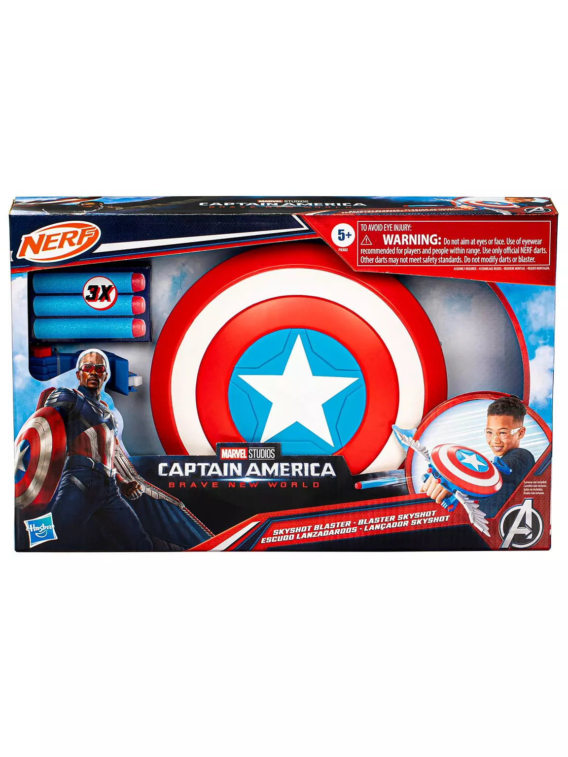 Captain America Skyshot Blaster