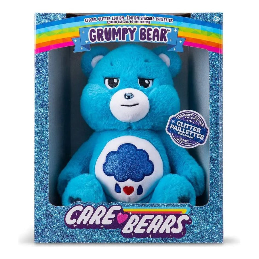 Care Bear Grumpy Bear Glitter Belly 35cm Soft Toy – Hopkins Of Wicklow
