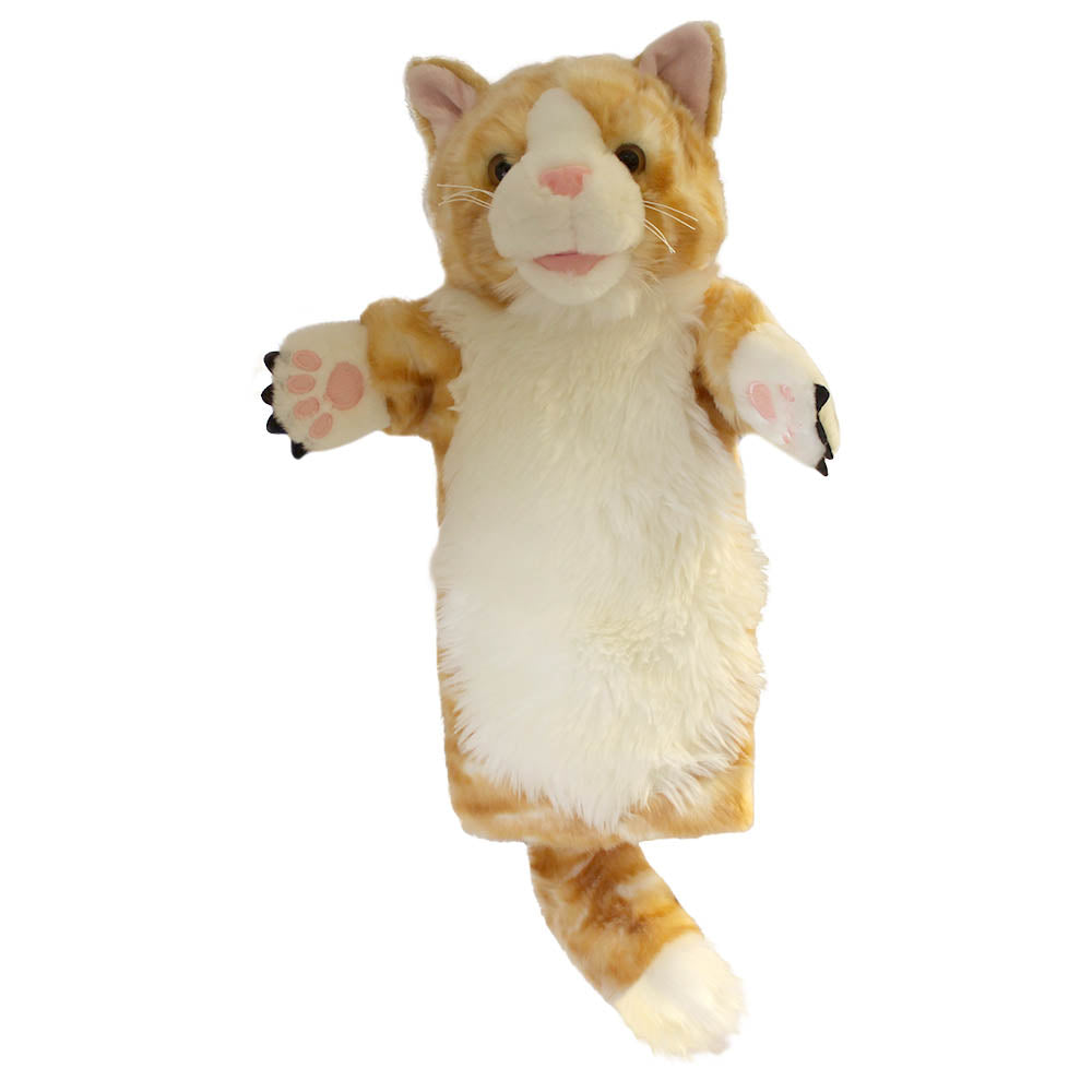 Ginger Cat Long Sleeved Glove Puppet