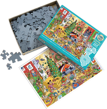Cobble Hill Catching Santa 350 Piece Jigsaw Puzzle