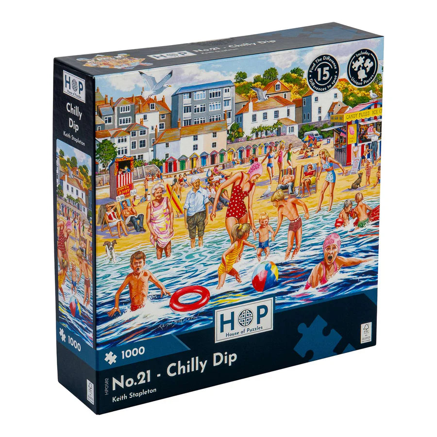 Chilly Dip 1000 Piece Jigsaw Puzzle