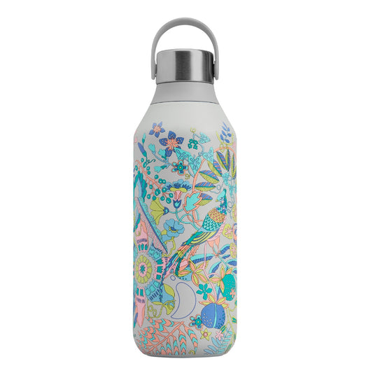 Chillys 500ml Bottle Liberty Tropical Trails Grey